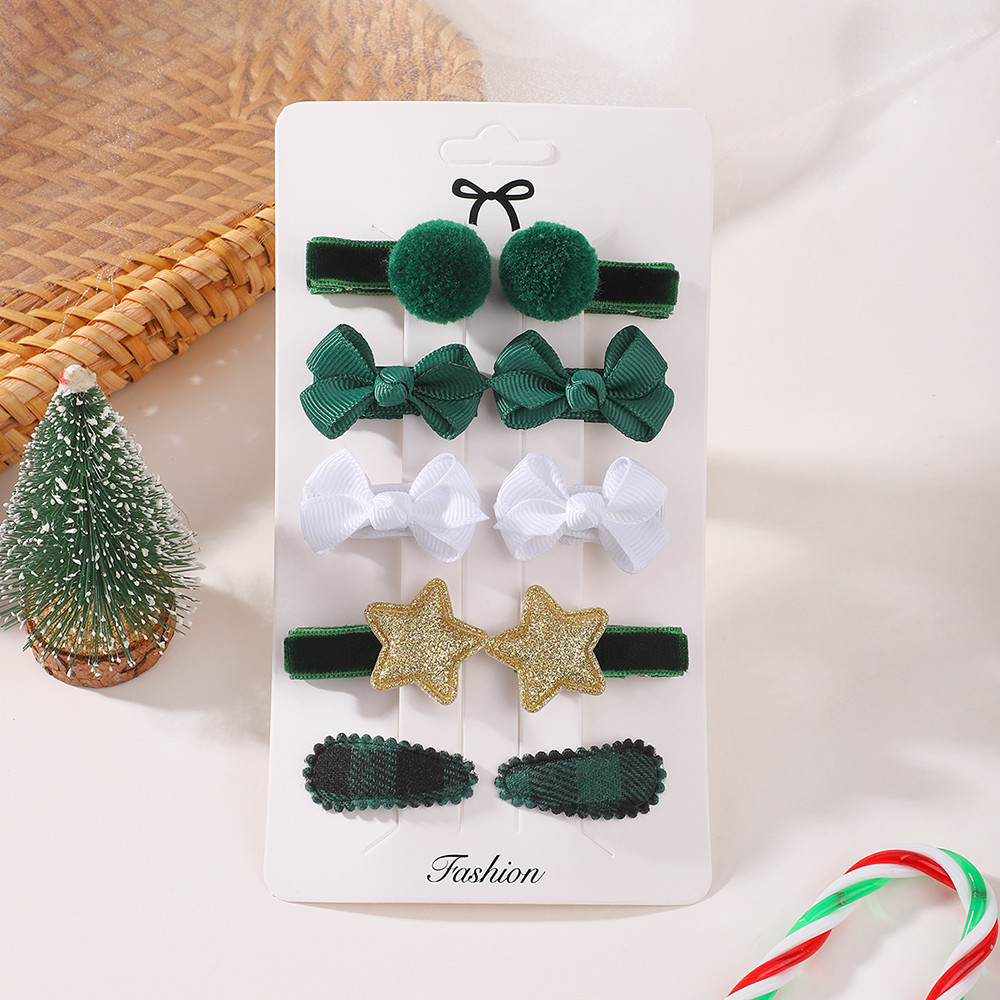 Holiday Kids Hair Pins 10Pcs C - Christmas Throw Blanket 评论和价格
