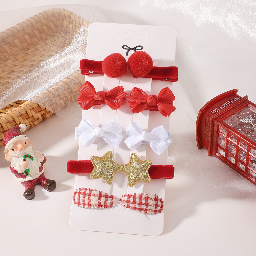 Holiday Kids Hair Pins 10Pcs C - Christmas Throw Blanket 评论和价格