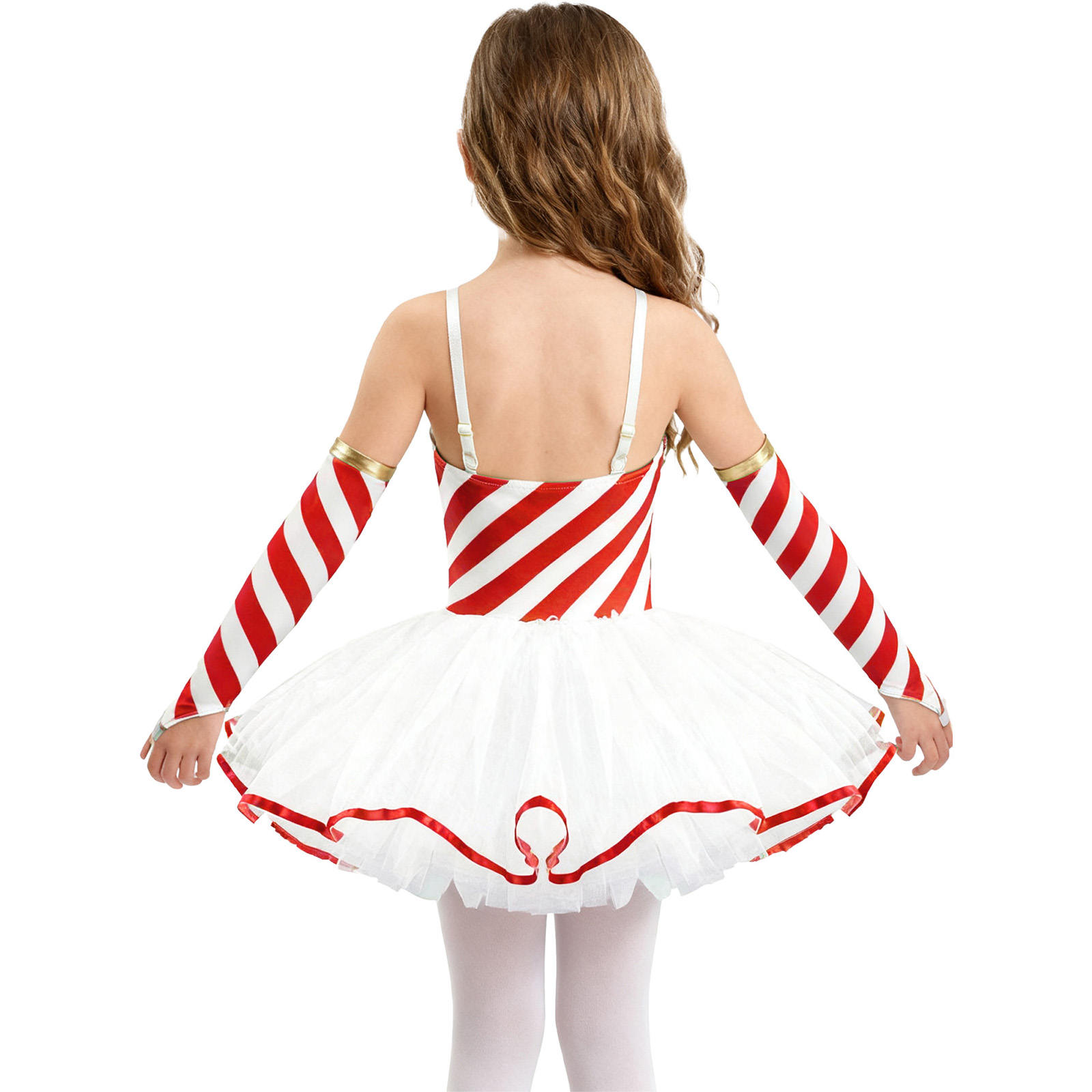 Children Girls Christmas Party - Elf Costume Christmas 评论和价格