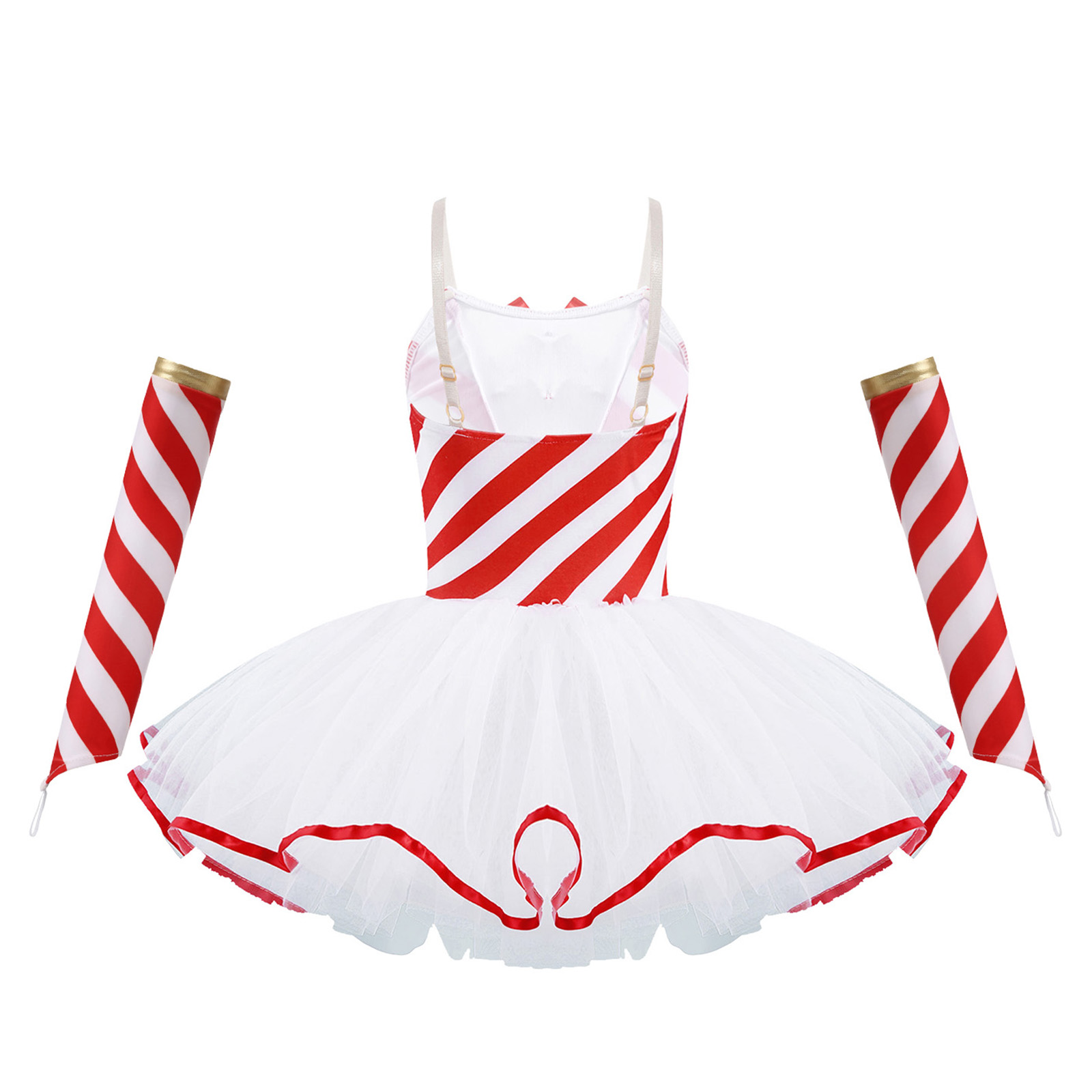 Children Girls Christmas Party - Elf Costume Christmas 评论和价格