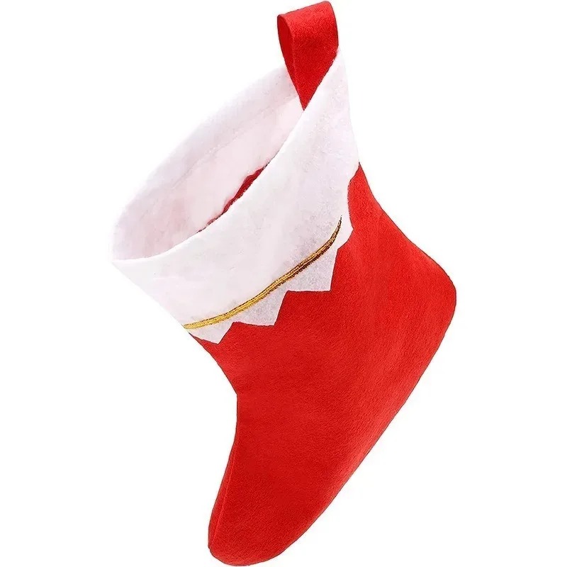12-24PCS Christmas Stockings H - Christmas Stocking Hanging 评论和价格