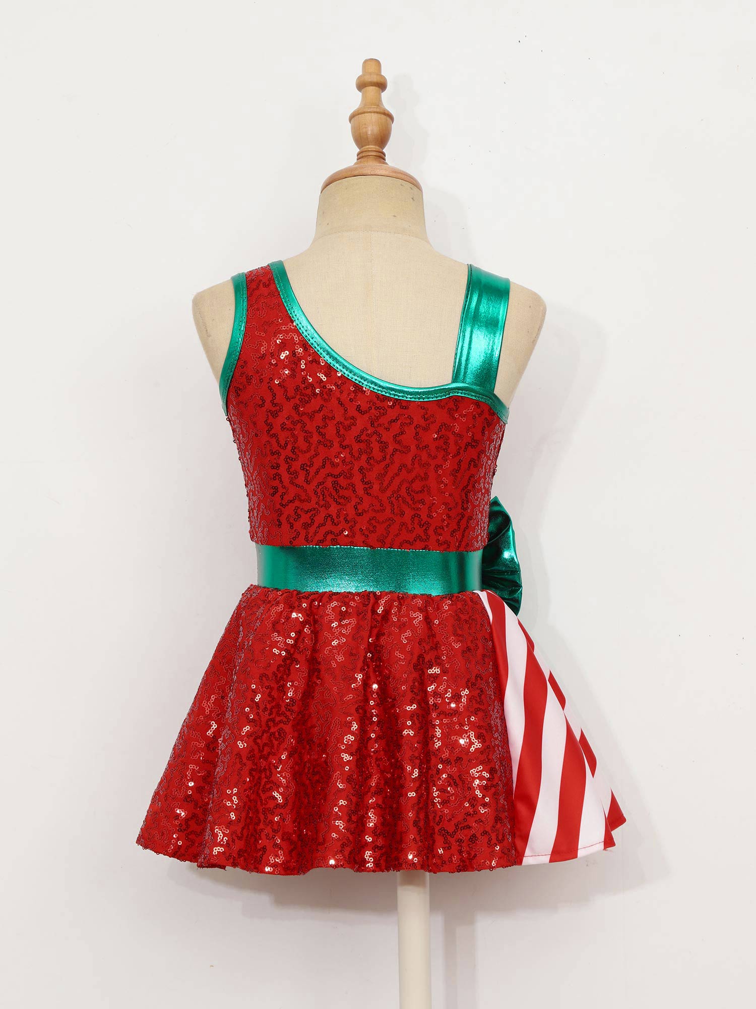 Kids Girls Christmas Party Dre - Elf Costume Christmas 评论和价格
