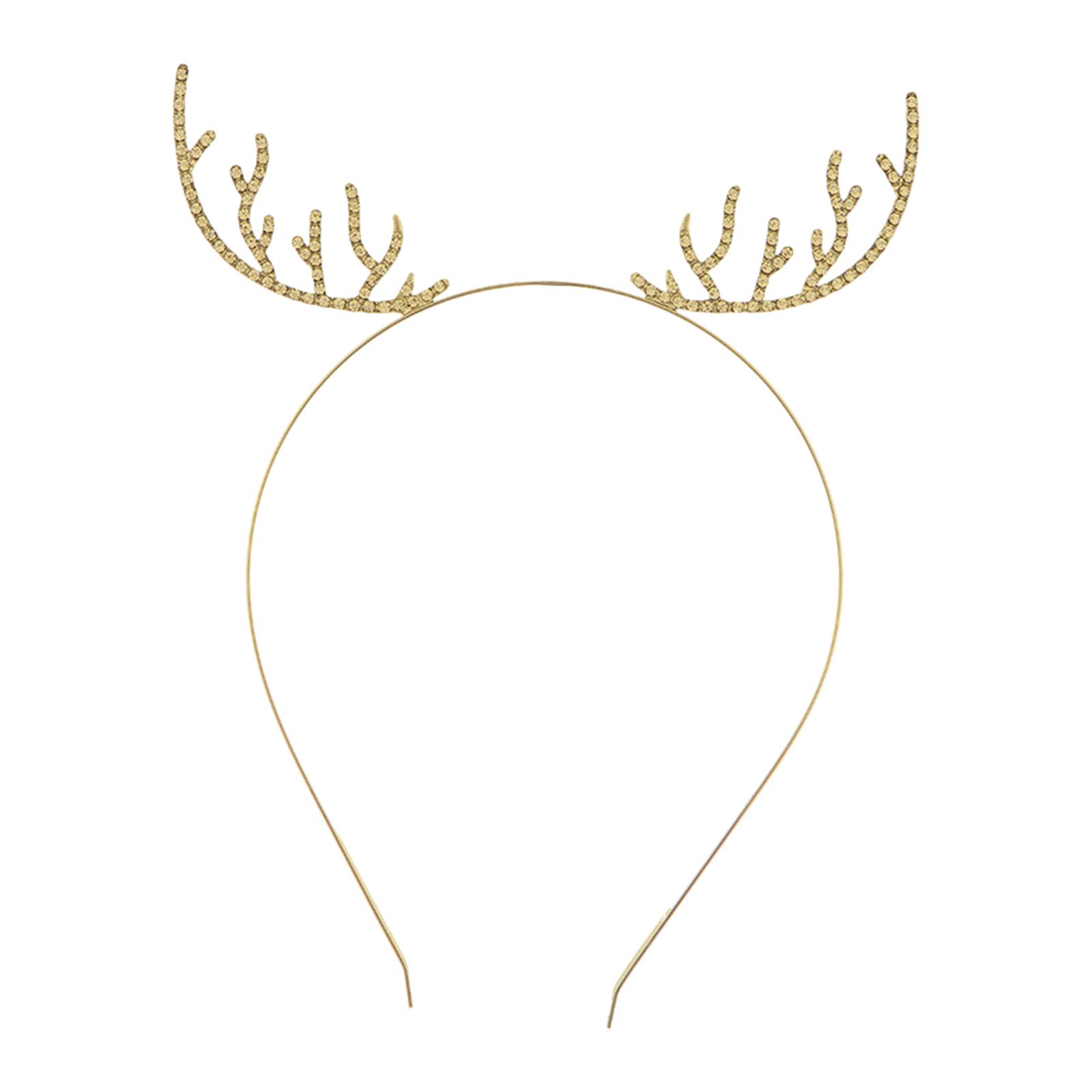 Antlers Headband Headpiece Hea - Reindeer Antlers Headband 评论和价格