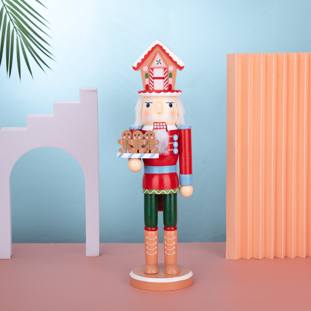 38CM Chef Building Nutcracker  - Nutcracker Figurine 评论和价格