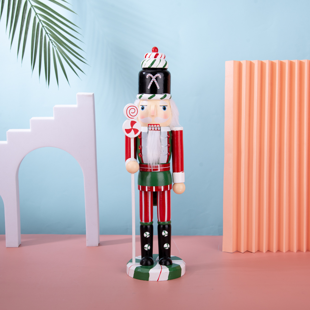 38CM Chef Building Nutcracker  - Nutcracker Figurine 评论和价格