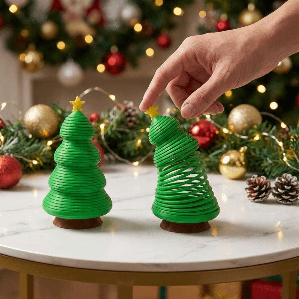 Plastic Spring Christmas Tree  - Star Tree Topper 评论和价格